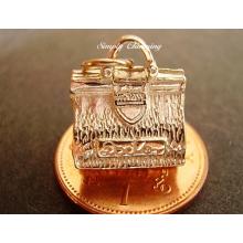 Doctors Bag Opening 9ct Gold Charm