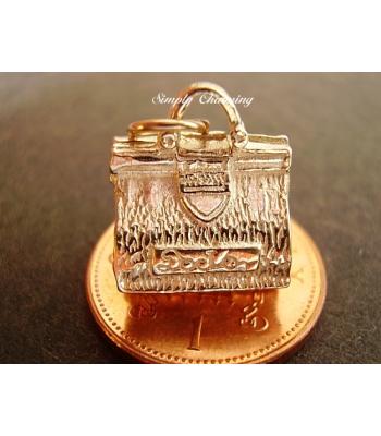 Doctors Bag Opening 9ct Gold Charm