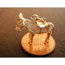 Donkey 9ct Gold Charm