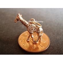 Giraffe 9ct Gold Charm