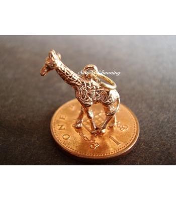 Giraffe 9ct Gold Charm