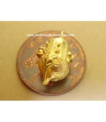 18ct 18k Gold Acorn - Squirrel Opening Charm