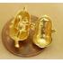 18ct 18k Gold Acorn - Squirrel Opening Charm