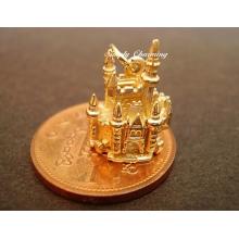 Fairytale Castle Opening to mouse 9ct Gold Charm