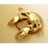 Crab With Moving Claws 9ct Gold Charm