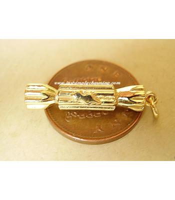 Christmas Cracker 9ct 9k Gold Charm