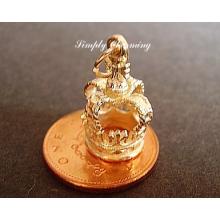 Royal Crown 9ct Gold Charm