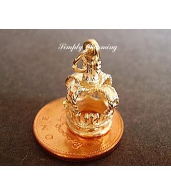 Royal Crown 9ct Gold Charm
