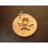 Daffodil Fully 3D 9ct Gold Charm