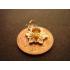 Daffodil Fully 3D 9ct Gold Charm