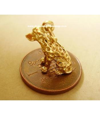 Dalmation Dog 9ct Gold Charm