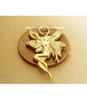 Fairy 9ct Gold Charm