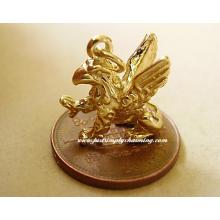 Griffin Gryphon 9ct 9k Gold Charm