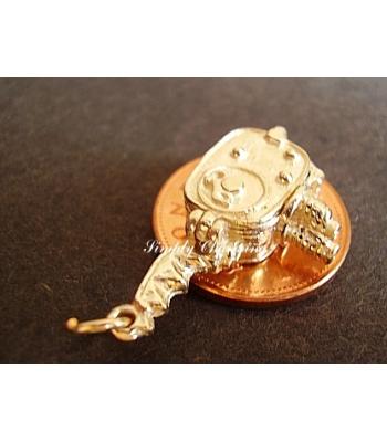 Movie Camera 9ct Gold Charm