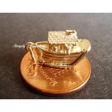Noahs Ark 9ct Gold Charm