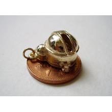 Space Observatory Opening 9ct Gold Charm