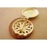 Pocket Watch Opening to Hour Glass 9ct Gold Charm