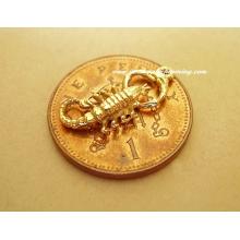 9ct Gold Scorpion Charm