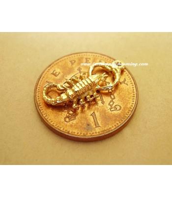 9ct Gold Scorpion Charm