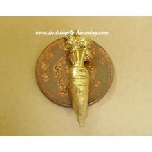 18ct 18k Gold Carrot Charm