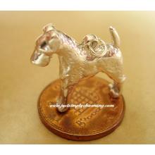 Airdale Terrier Sterling Silver Charm