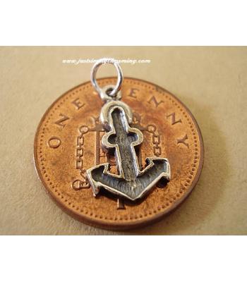 Sterling Silver Anchor charm