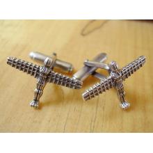 Sterling Silver Angel Of The North Cufflinks