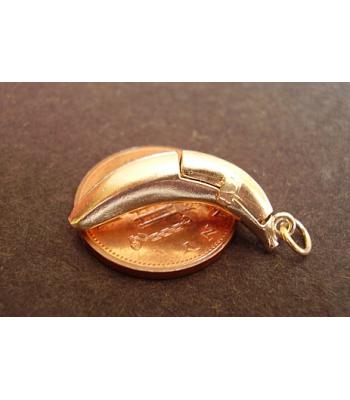 Banana Opening 9ct Gold Charm