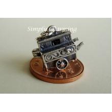 Sterling Silver Charms - Barrel Organ Opening Charm