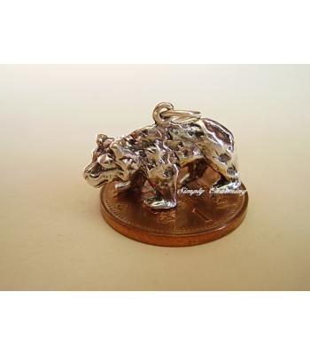 Sterling Silver Charms - Bear Charm