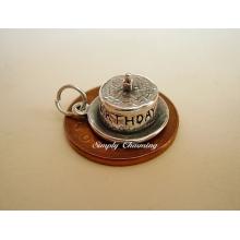 Sterling Silver Birthday Cake Charm
