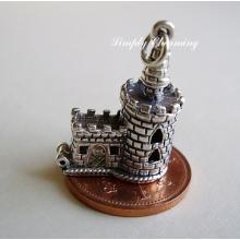 London Bloody Tower Opening Sterling Silver Charm