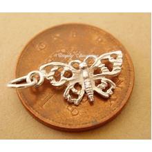 Miniature Butterfly 9ct Gold Charm