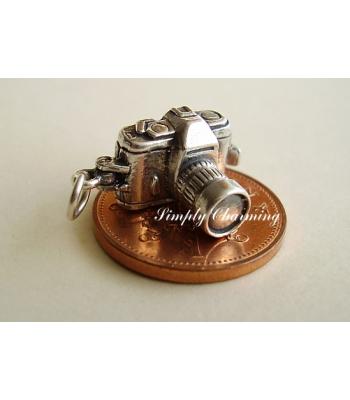 Camera Opening Sterling Silver Charms