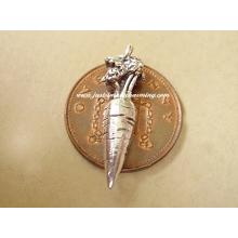 Sterling Silver Carrot Charm