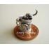 Cat in Garbage Bin Moving Sterling Silver Charms
