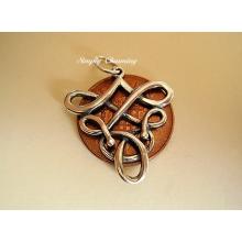 Celtic Fertility Sterling Silver Pendant