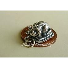 Cheshire Cat Sterling Silver Charms