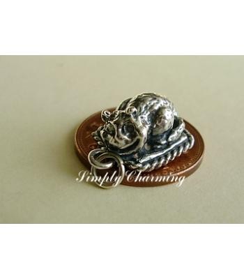 Cheshire Cat Sterling Silver Charms