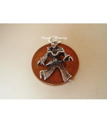 Clown Sterling Silver Charm
