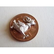 Cockerel Sterling Silver Charm
