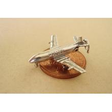 Comet Aeroplane Opening Sterling Silver Charm