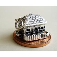 Country Cottage Opening Sterling Silver charm