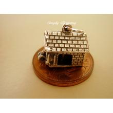 Cowshed Opening Sterling Silver Charm