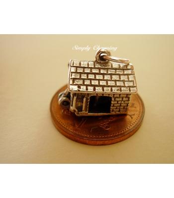 Cowshed Opening Sterling Silver Charm