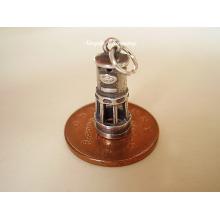 Miners Davy Lamp Sterling Silver Charm