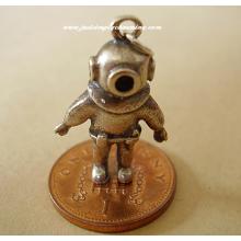 Sterling Silver Deep sea Diver Charm