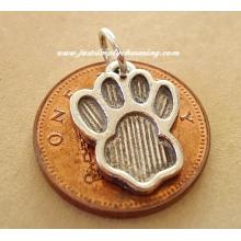 Dog Paw Sterling Silver Charms