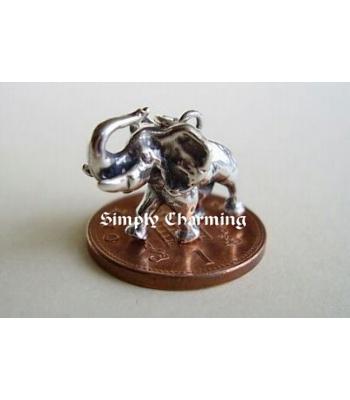 sterling Silver Elephant Cufflinks