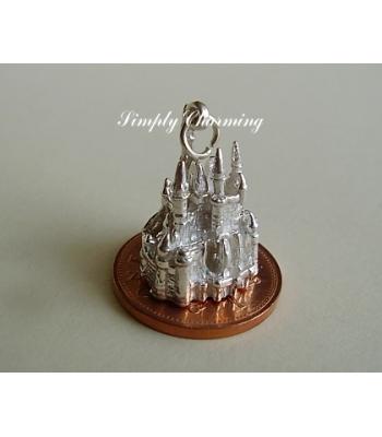 Fairytale Castle Sterling Silver Charm